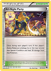 All-Night Party BREAKpoint Pokemon Card