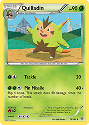 Quilladin BREAKthrough Pokemon Card