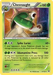 Chesnaught BREAKthrough Card List