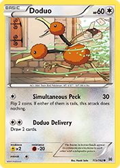Doduo BREAKthrough Pokemon Card