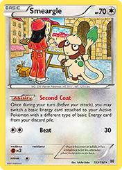 Smeargle BREAKthrough Pokemon Card