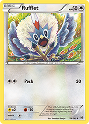Rufflet BREAKthrough Pokemon Card