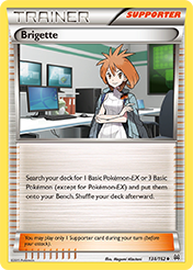 Brigette BREAKthrough Pokemon Card