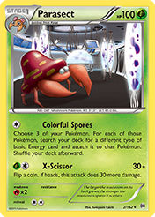 Parasect BREAKthrough Pokemon Card