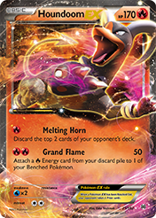 Houndoom-EX BREAKthrough Pokemon Card