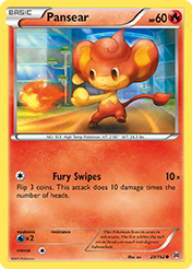 Pansear BREAKthrough Pokemon Card
