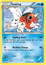 Seaking BREAKthrough Pokemon Card