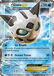 Glalie-EX BREAKthrough Pokemon Card
