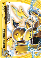 Raichu BREAK BREAKthrough Pokemon Card