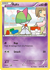 Ralts BREAKthrough Pokemon Card