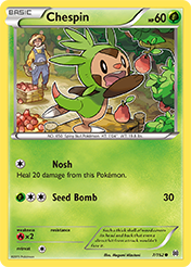Chespin BREAKthrough Pokemon Card