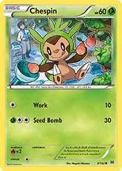Chespin BREAKthrough Pokemon Card