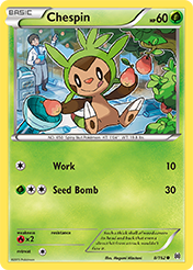 Chespin BREAKthrough Card List