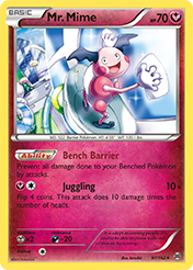 Card image - Mr. Mime - 97 from BREAKthrough
