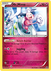 Card image - Mr. Mime - 97 from BREAKthrough