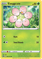 Exeggcute Brilliant Stars Pokemon Card