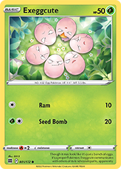 Exeggcute Brilliant Stars Card List