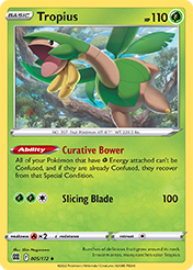 Tropius Brilliant Stars Card List