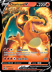 Card image - Charizard V - 17 from Brilliant Stars