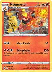 Magmortar Brilliant Stars Card List