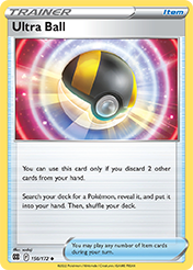 Ultra Ball Brilliant Stars Pokemon Card