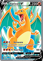 Card image - Charizard V - 153 from Brilliant Stars