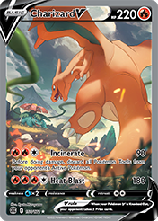 Card image - Charizard V - 154 from Brilliant Stars