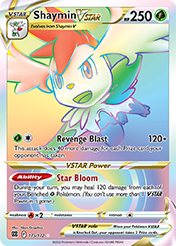 Shaymin VSTAR Brilliant Stars Pokemon Card