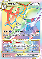 Arceus VSTAR Brilliant Stars Pokemon Card