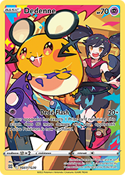 Dedenne Brilliant Stars Pokemon Card