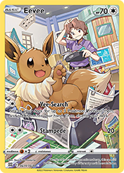 Eevee Brilliant Stars Pokemon Card