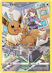 Card image - Eevee - TG11 from Brilliant Stars