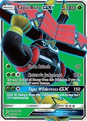 Tapu Bulu-GX Burning Shadows Pokemon Card