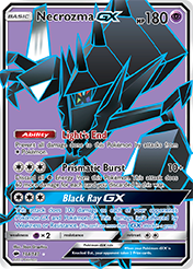 Necrozma-GX Burning Shadows Pokemon Card