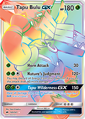 Tapu Bulu-GX Burning Shadows Pokemon Card