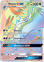 Noivern-GX Burning Shadows Pokemon Card