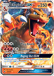 Charizard-GX Burning Shadows Pokemon Card