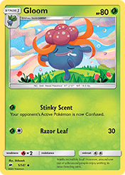 Gloom Burning Shadows Card List