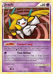 Jirachi Call of Legends Card List