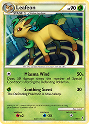 Leafeon Call of Legends Pokemon Card