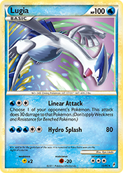 Lugia Call of Legends Card List