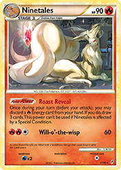 Ninetales Call of Legends Card List