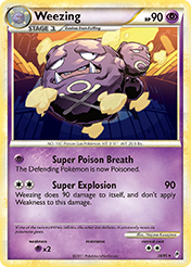 Weezing Call of Legends Pokemon Card