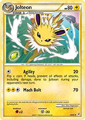 Card image - Jolteon - 45 from Call of Legends
