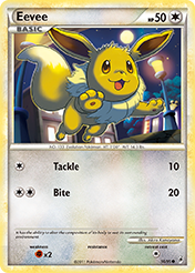 Card image - Eevee - 56 from Call of Legends