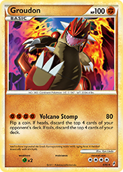 Groudon Call of Legends Card List