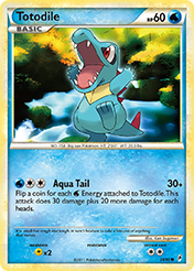Totodile Call of Legends Pokemon Card