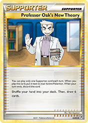 Professor Oak's New Theory Call of Legends Pokemon Card