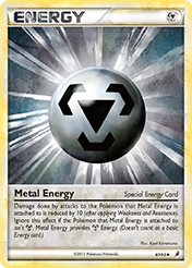 Metal Energy Call of Legends Pokemon Card