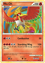 Ho-Oh Call of Legends Pokemon Card
